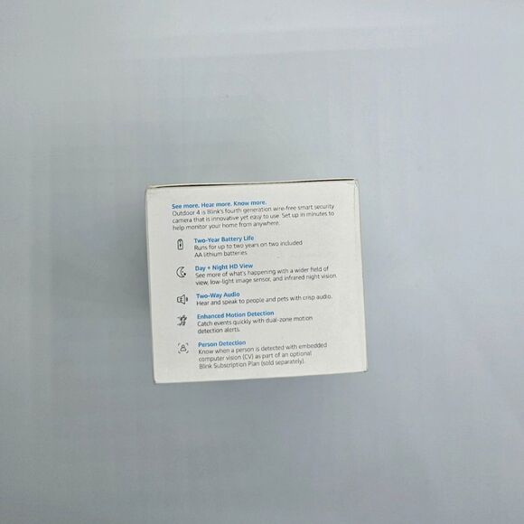 New Blink Outdoor 4 Smart Security Camera 1 Camera system with Sync Module - Picture 5 of 6